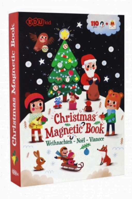 Kniha: Magnetická kniha VIANOCE - Christmas Magnetic Book