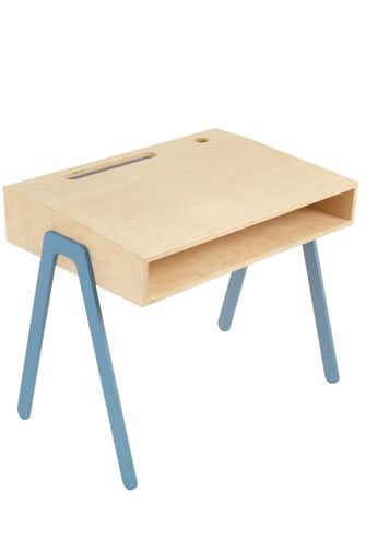 Písací stôl modrý