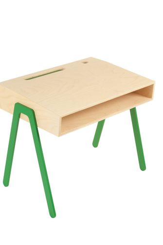 Písací stôl zelený